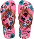 Chanclas Havaianas Kids Flores Rosa con estampado floral colorido para niños y niñas.