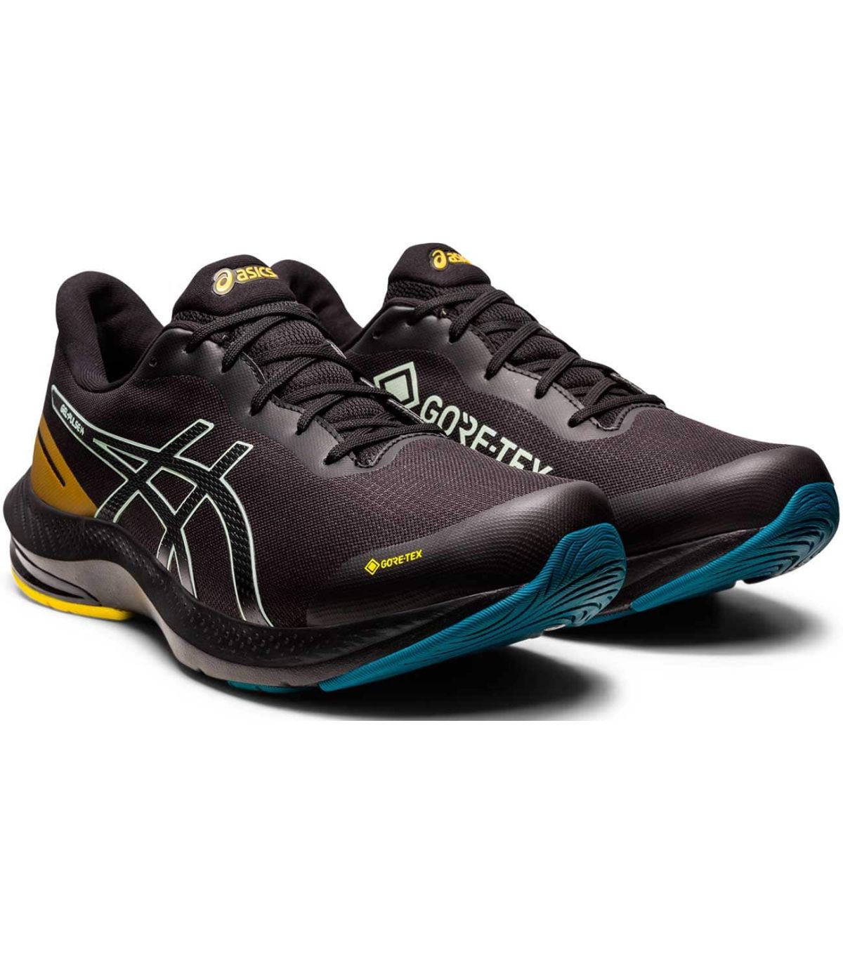 Asics Gel Pulse 14 Gore Tex Mens Running Shoes l SoloRunning Sizes 42 Colour Black