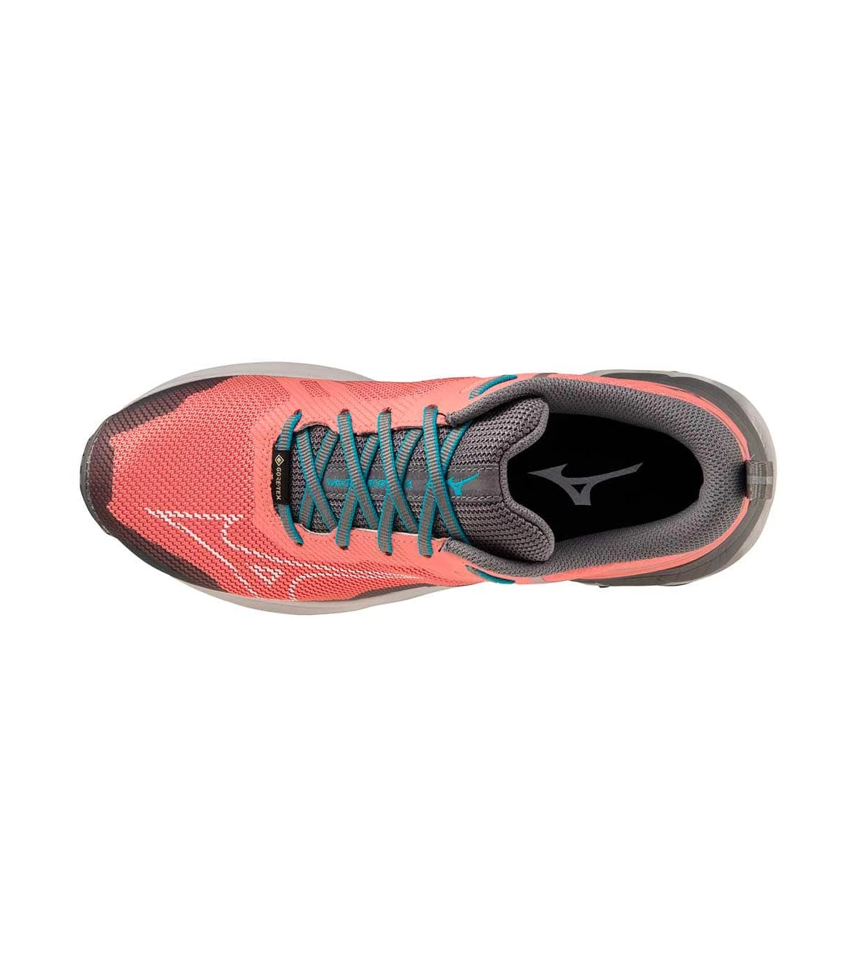 Mizuno Wave Ibuki 4 W Gore Tex Running Shoes Trail Running Women l Sizes 38.5 Colour Orange