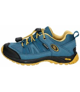 Zapatillas Trekking Niño Brütting Ohio Low Petroleo