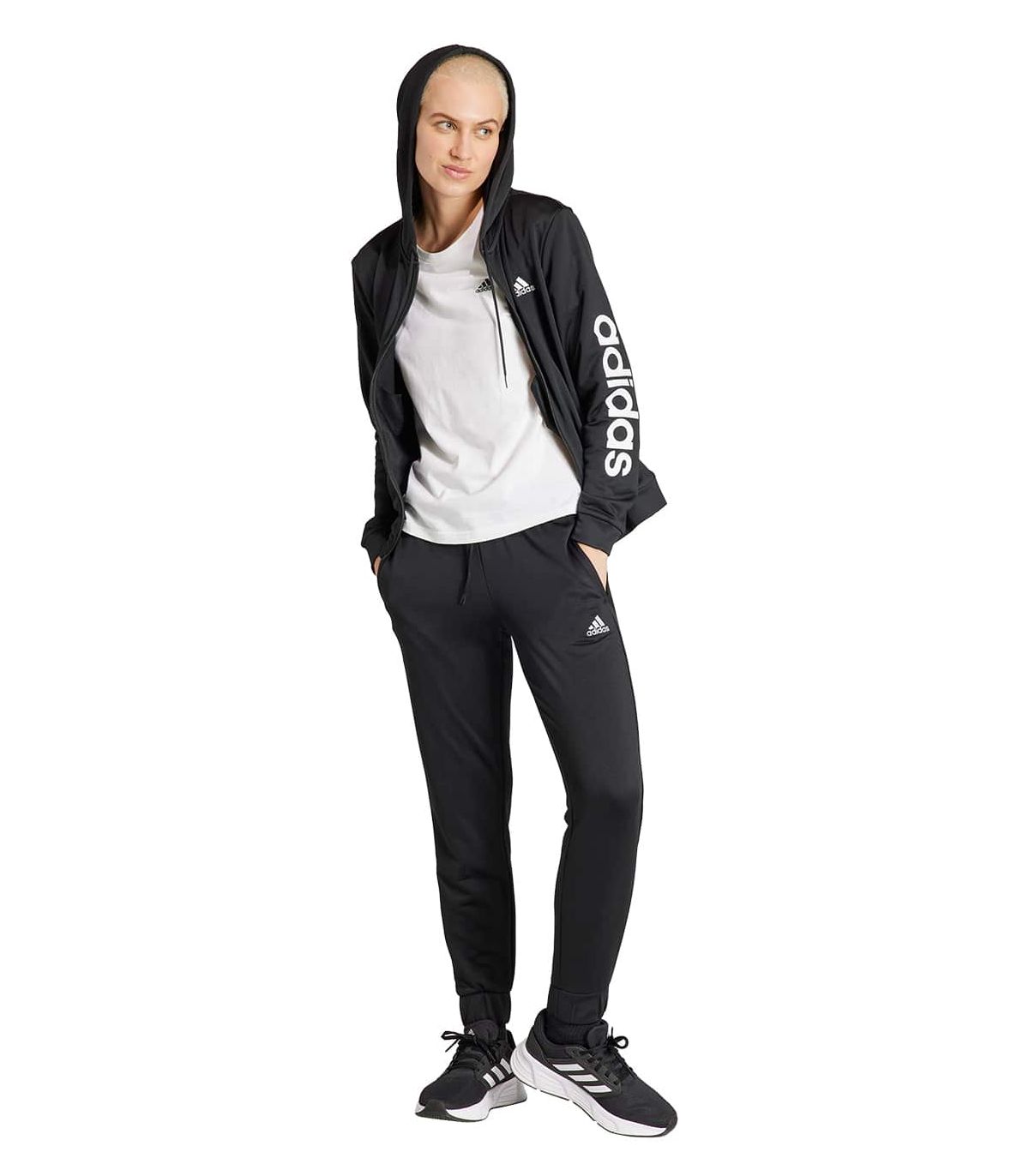 Sudaderas Lifestyle Adidas Chándal Linear Ts Mujer