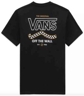Camisetas Lifestyle Vans Camiseta Lokkit-B Negro Jr