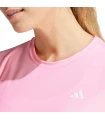Chemisiers techniques running Adidas Camiseta Own The Run W Rosa