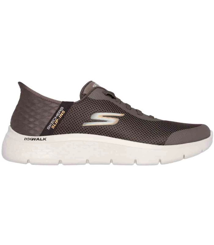 Calzado Casual Hombre Skechers Slip-ins Go Walk Flex BRN