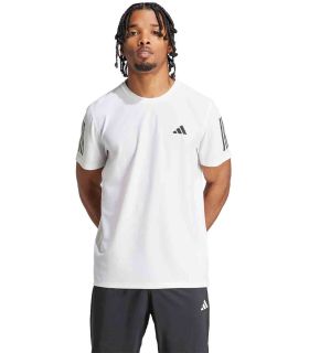Camisetas técnicas running Adidas Camiseta Own The Run Blanco