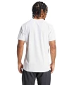 Chemisiers techniques running Adidas Camiseta Own The Run Blanco