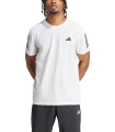 Chemisiers techniques running Adidas Camiseta Own The Run Blanco