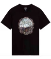 T-shirts Lifestyle Vans Camiseta Cnyn Script Bff Negro Femme