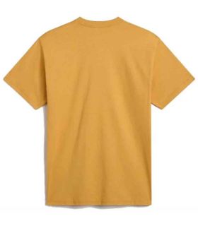Camisetas Lifestyle Vans Camiseta Roughin It Ss Crew Ocre Hombre