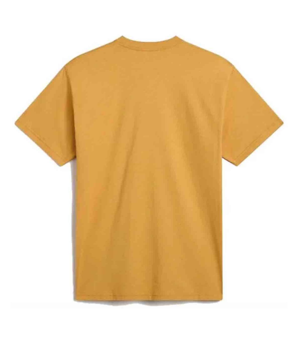 Camisetas Lifestyle Vans Camiseta Roughin It Ss Crew Ocre Hombre