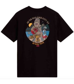 Camisetas Lifestyle Vans Camiseta Squatch Songs Ss Crew Negro