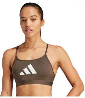 Sujetadores Deportivos Adidas Sujetador Aeroreact Big Logo