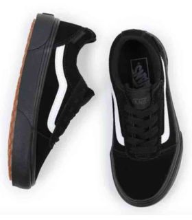 Calzado Casual Junior Vans Yt Ward Guard Jr Negro