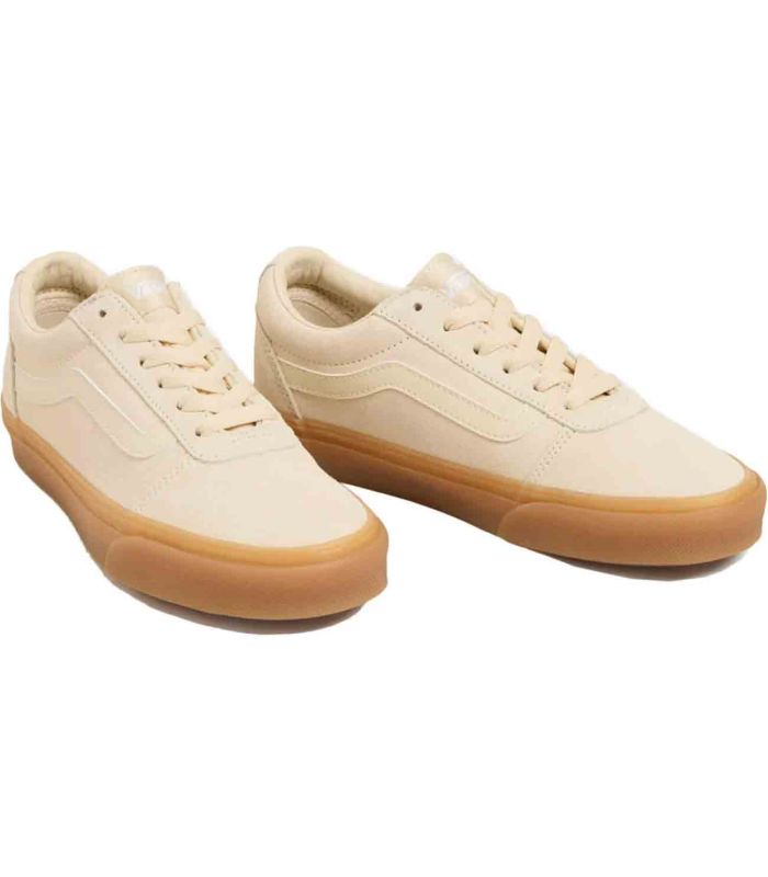 Vans Ward Tlgm Creme Femme Chaussures de Casual Femme l Tailles 36 Couleur Beige