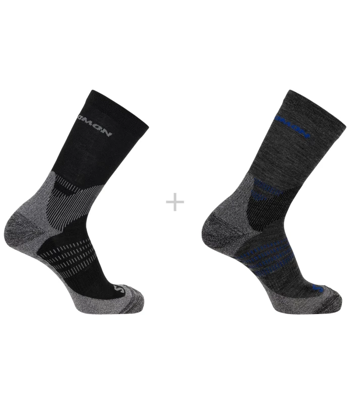 Calcetines Running Salomon Calcetines X Ultra Access Crew 2 Pack