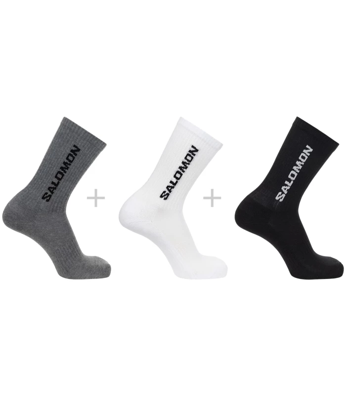 Calcetines Running Salomon Calcetines Everyday Crew 3 Pack