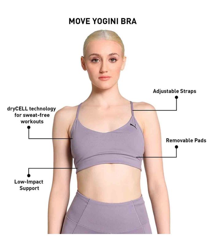 Sujetadores Deportivos Puma Sujetador de training Move Yogini