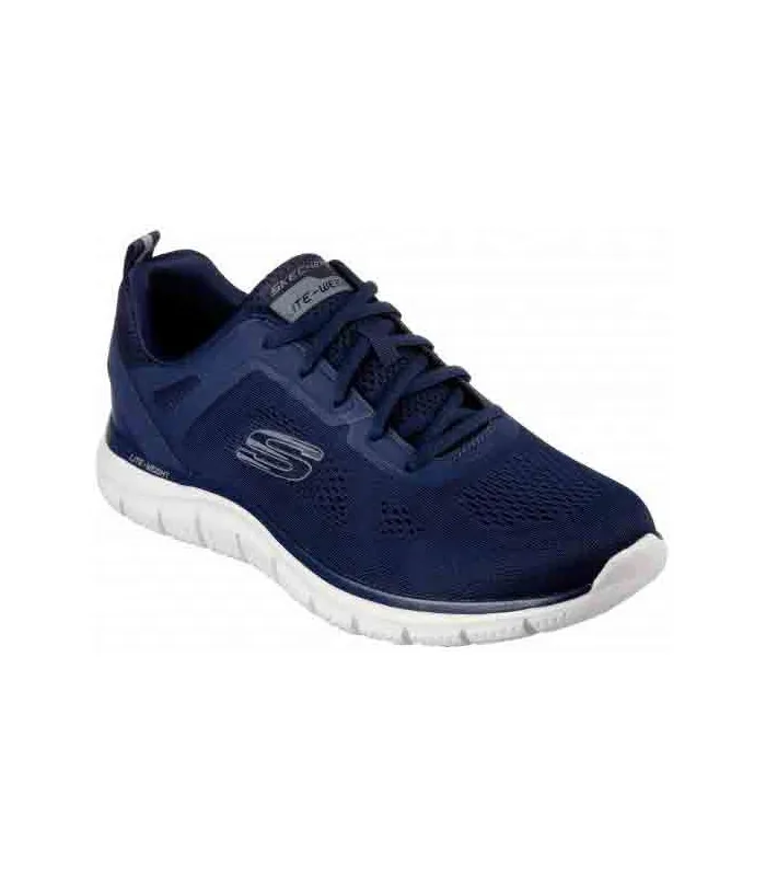 Calzado Casual Hombre Skechers Track Broader Azul Marino