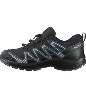 Zapatillas Trekking Niño Salomon Xa Pro V8 Waterproof Phantom