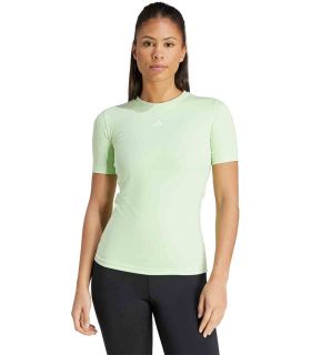 Camisetas técnicas running Adidas Camiseta TF Train Mujer