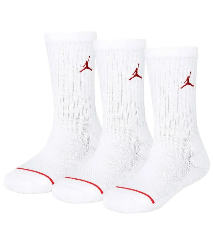 Buy Jordan Calcetines Jumpman Crew 3PK Blanco