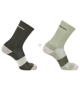 Calcetines Trail Running Salomon X Ultra Access Quarter 2 Pack