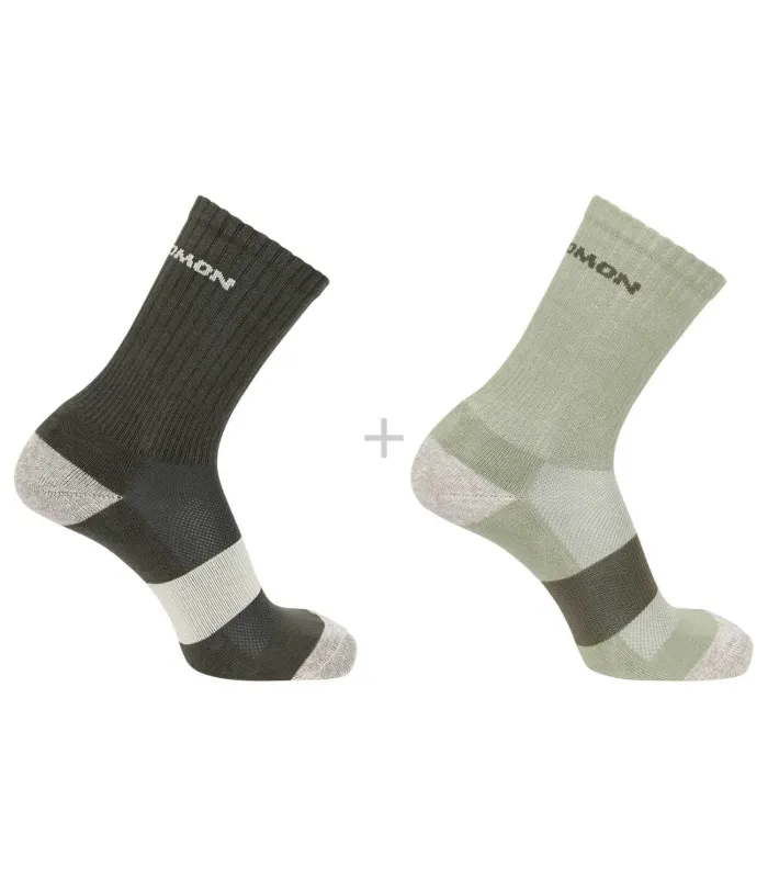 Calcetines Trail Running Salomon X Ultra Access Quarter 2 Pack