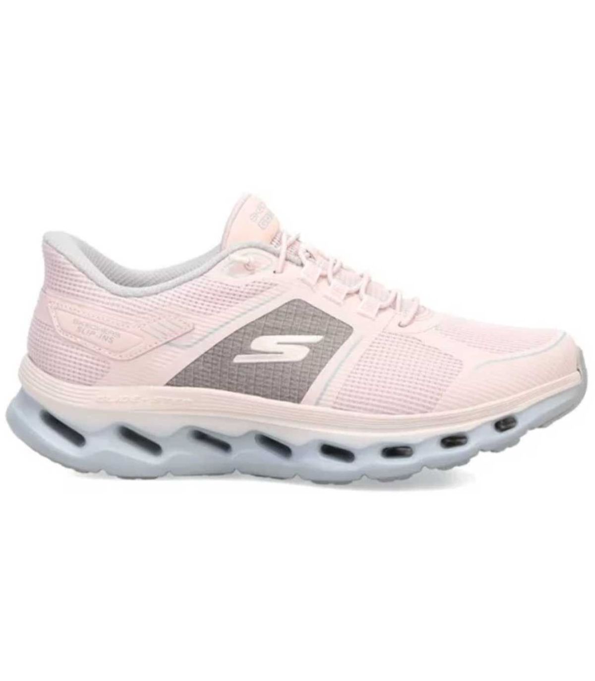 Skechers Slip-ins Go Walk Glide-Step 2 Electra mujer rosa, calzado sin manos con amortiguación Glide-Step.
