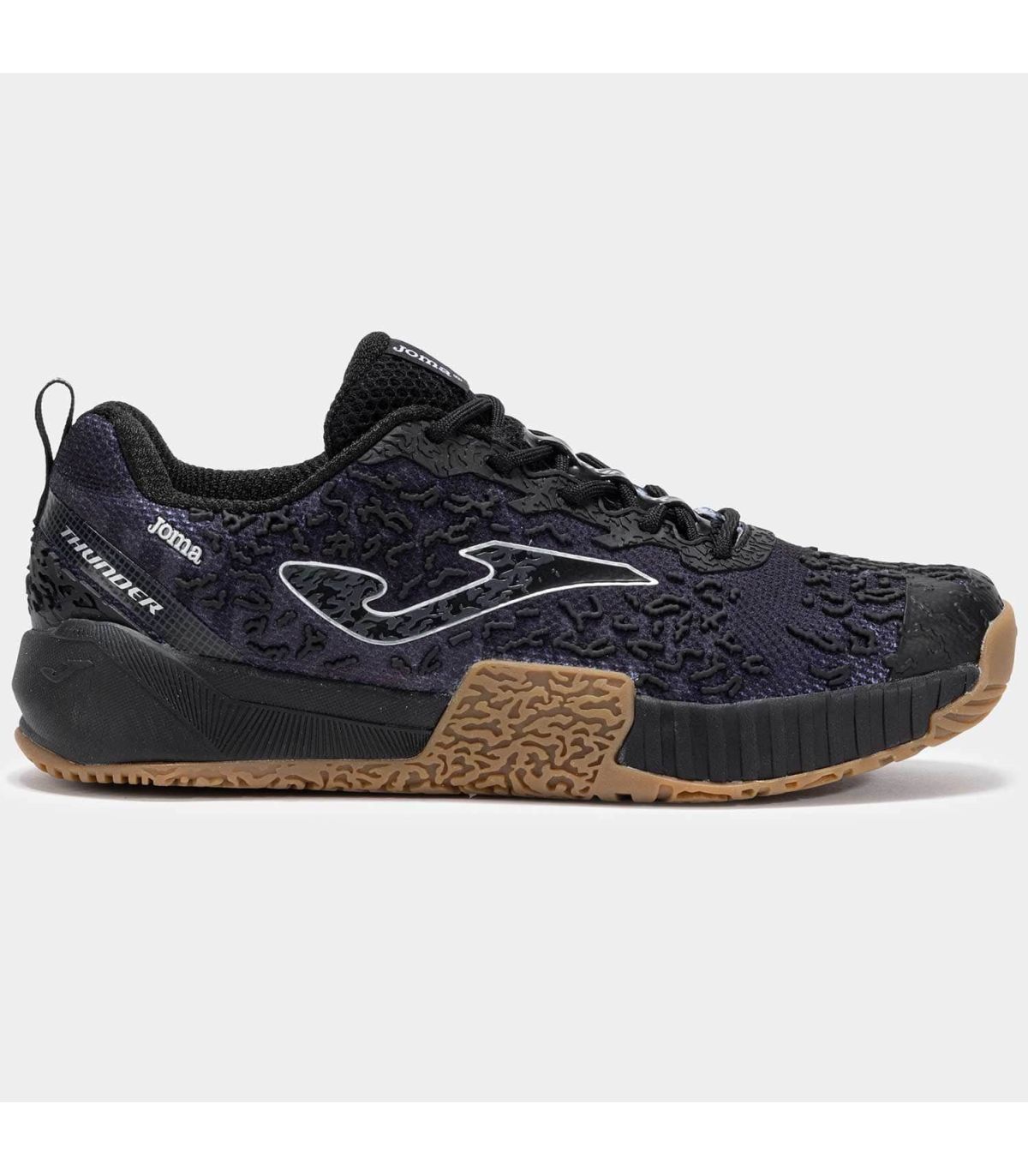 Zapatillas Joma Thunder 2502 Negro para entrenamiento funcional, WOD y gimnasio con tecnología VTS transpirable.
