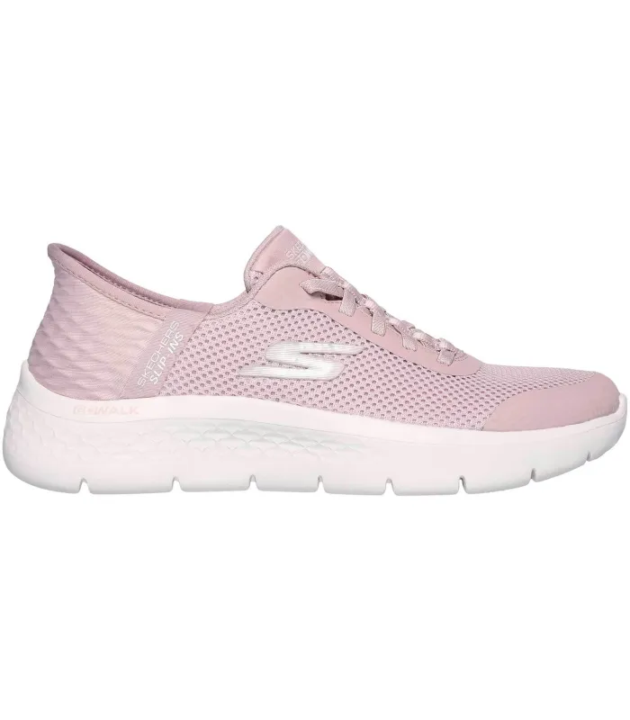 Calzado Casual Mujer Skechers Slip-ins Grand Entry Beige Rosa
