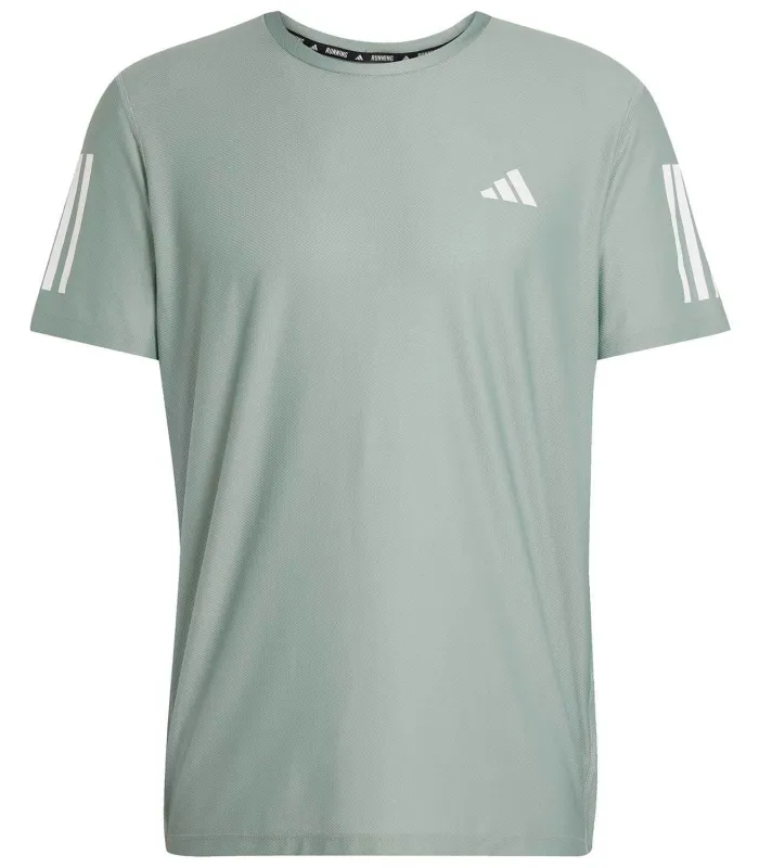 Camisetas técnicas running Adidas Camiseta Own The Run Verde