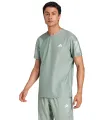 Camisetas técnicas running Adidas Camiseta Own The Run Verde