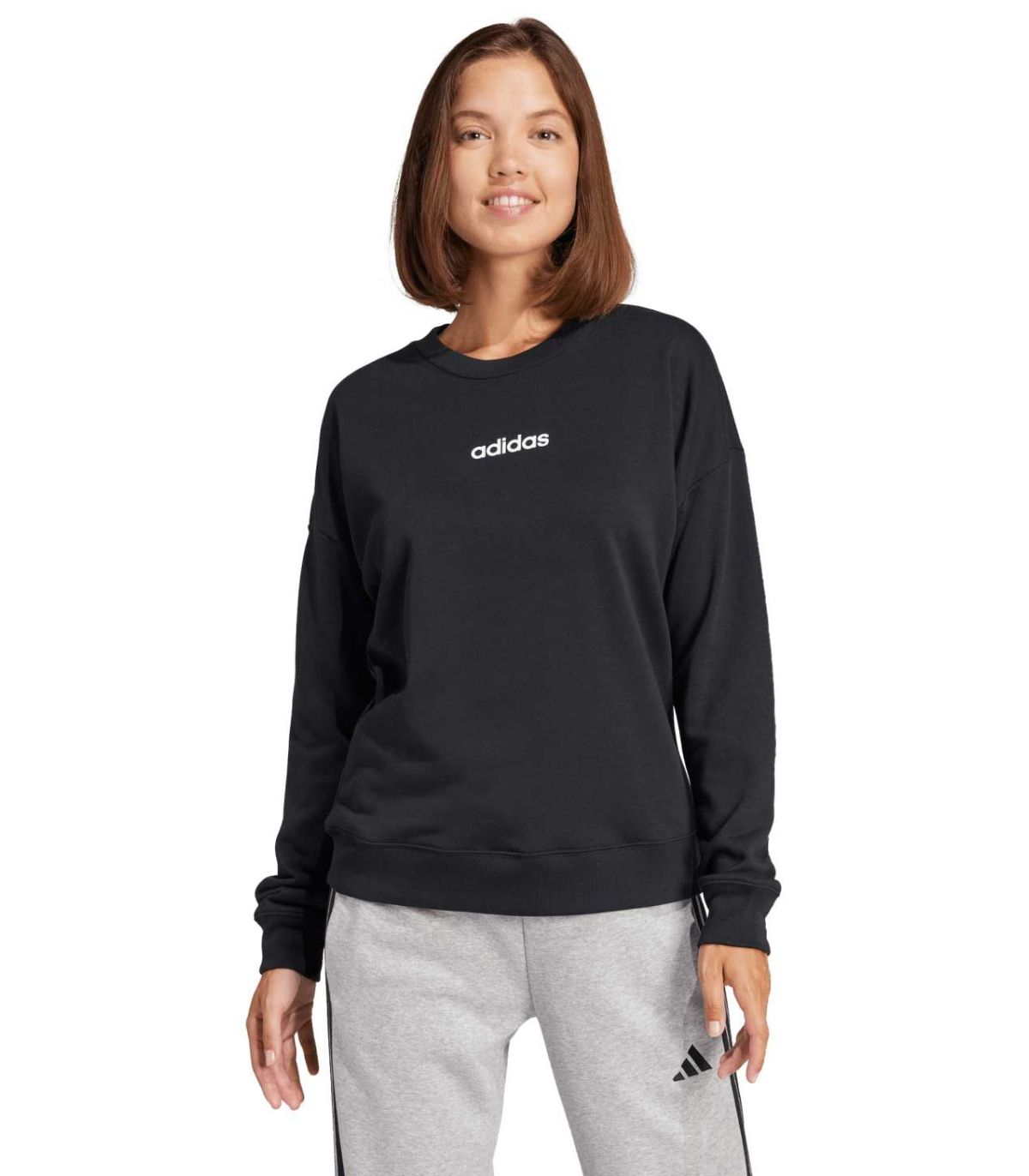 Sandalias Casual Adidas Sudadera LIN FT SWT Mujer