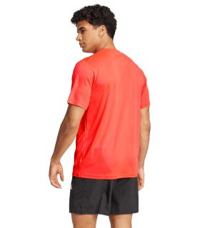 Camisetas técnicas running Adidas Camiseta TR-ES Base T Rojo