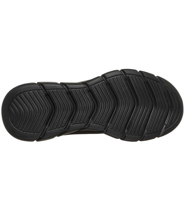 Calzado Casual Hombre Skechers Zapatillas Rainy Edge Negro