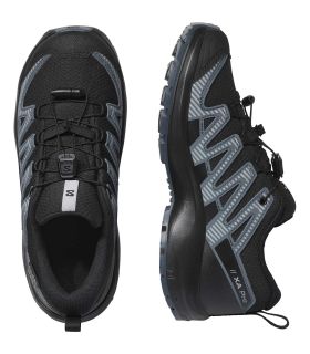 Zapatillas Trekking Niño Salomon Xa Pro V8 Waterproof Black