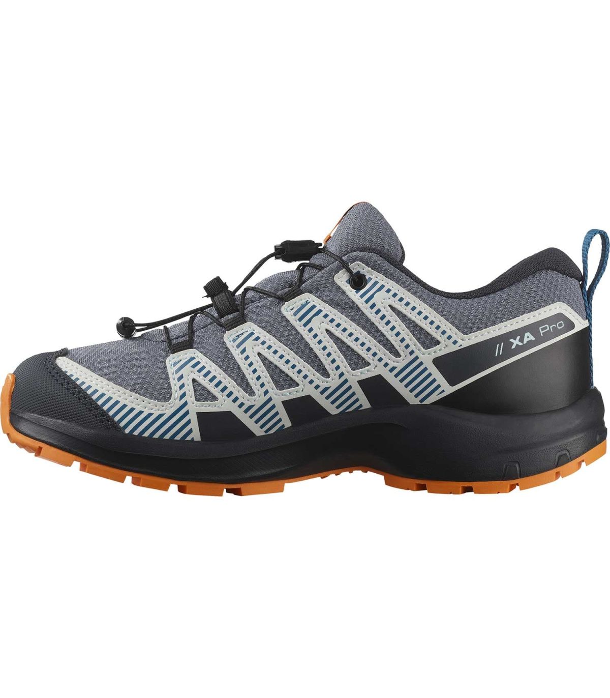 Zapatillas Trekking Niño Salomon Xa Pro V8 Waterproof Grisaille
