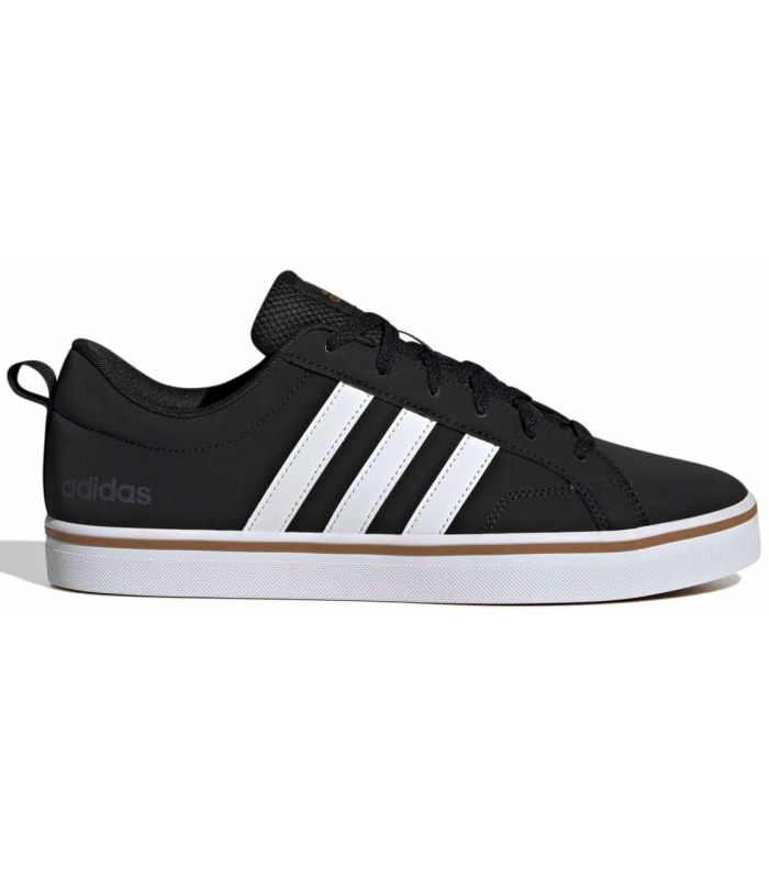 Zapatillas Adidas VS Pace 2.0 Black de hombre, estilo skate en color negro con bandas blancas y suela vulcanizada.