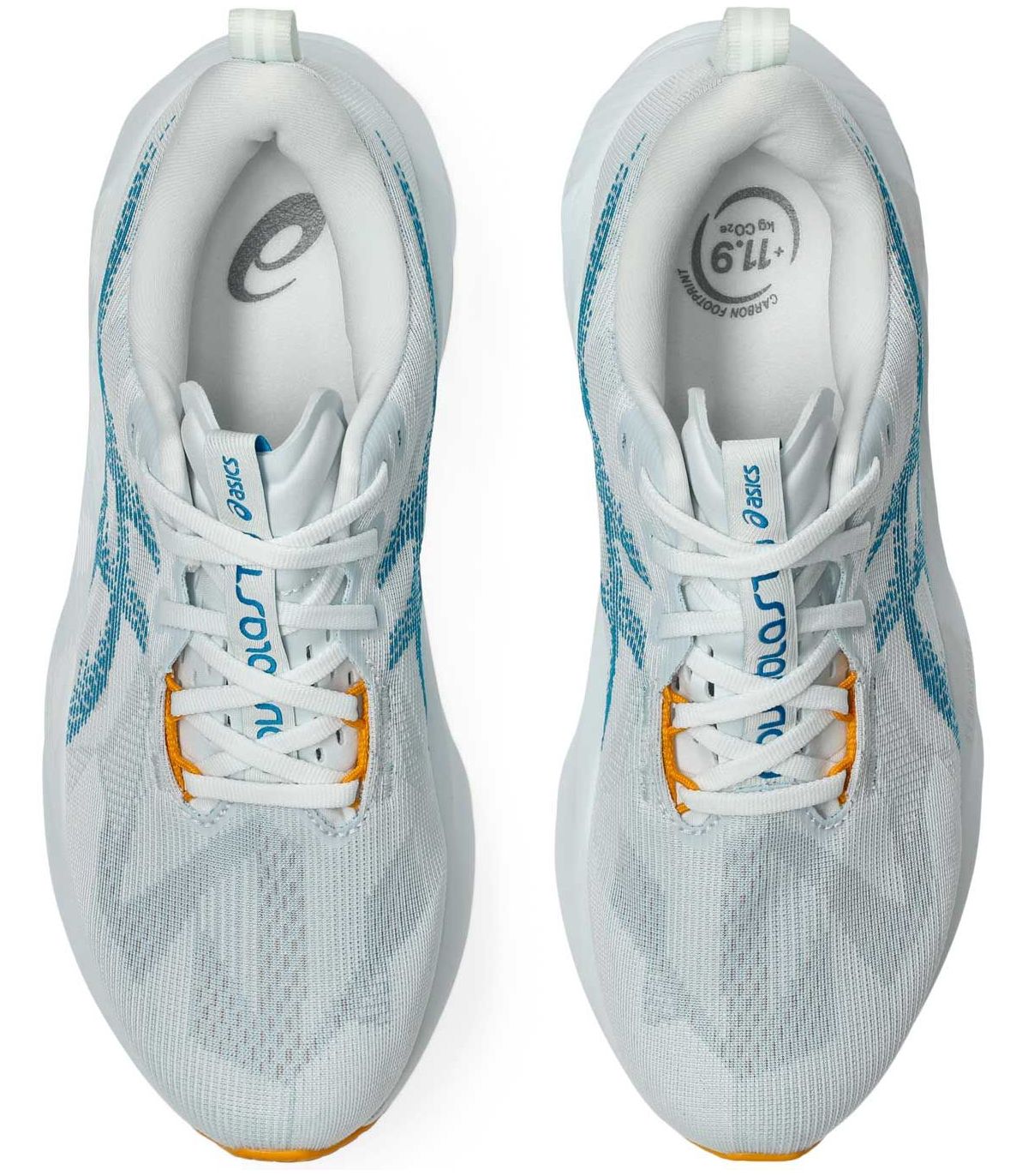 Asics Novablast 5 Arctic | Geometría Trampolín y Eco Espuma