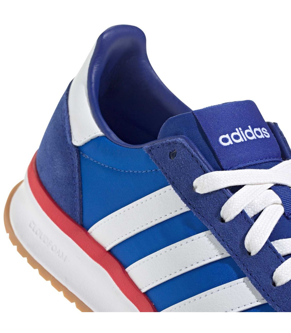 Adidas 70s 2.0 Mujer Azul | Amortiguación Cloudfoam y suela caramelo