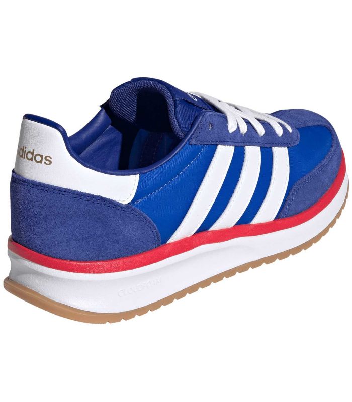 Adidas 70s 2.0 Mujer Azul | Amortiguación Cloudfoam y suela caramelo