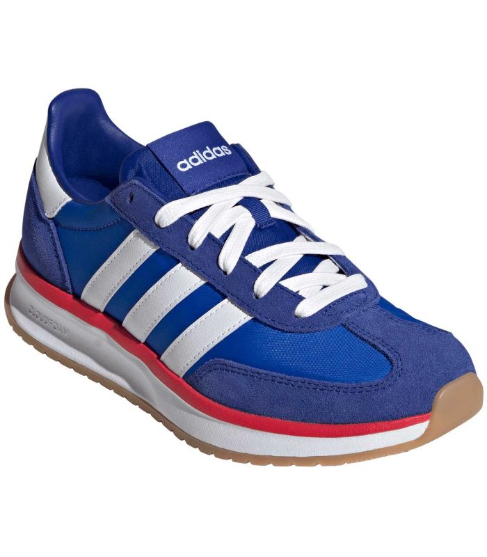 Adidas 70s 2.0 Mujer Azul | Amortiguación Cloudfoam y suela caramelo