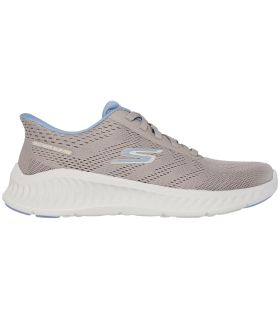 Skechers Slip Ins Now Khloe | Almohadilla talón y tejido taupe