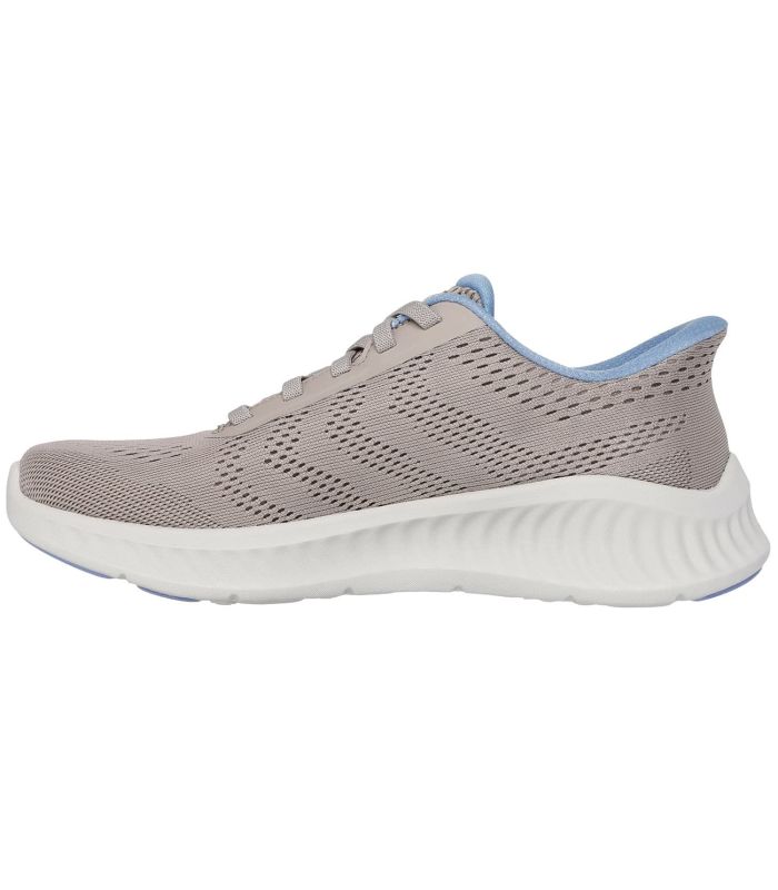 Skechers Slip Ins Now Khloe | Almohadilla talón y tejido taupe