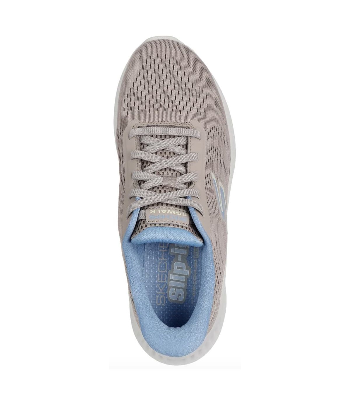 Skechers Slip Ins Now Khloe | Almohadilla talón y tejido taupe