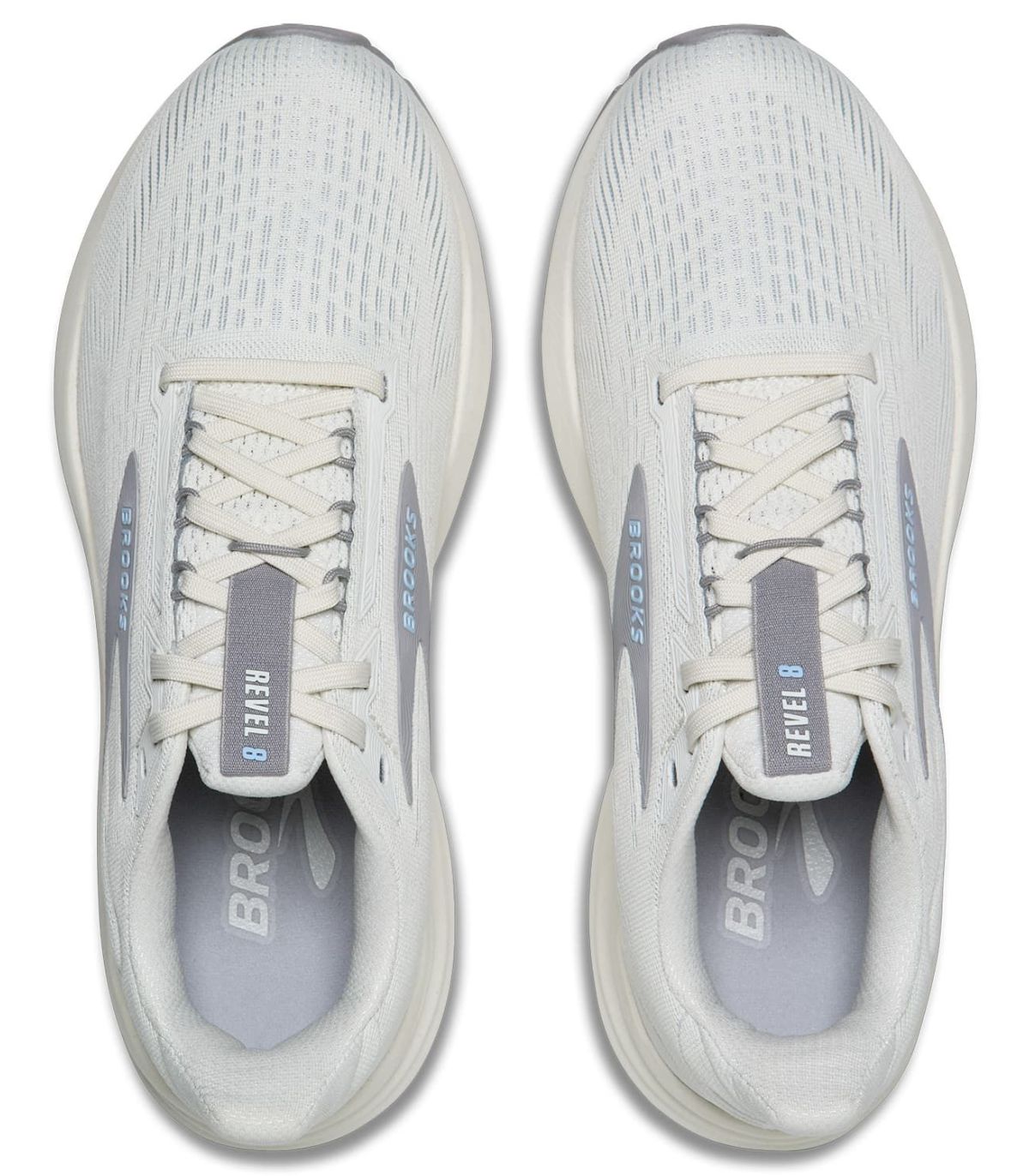 Brooks Revel 8 Bluewash Mujer | Fit Knit Reactividad 224g 8mm