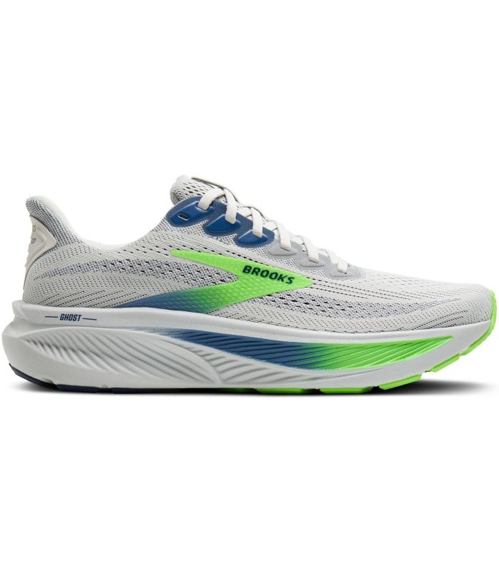 Brooks Ghost 17 Oyster | Pisada Equilibrada Drop 10mm
