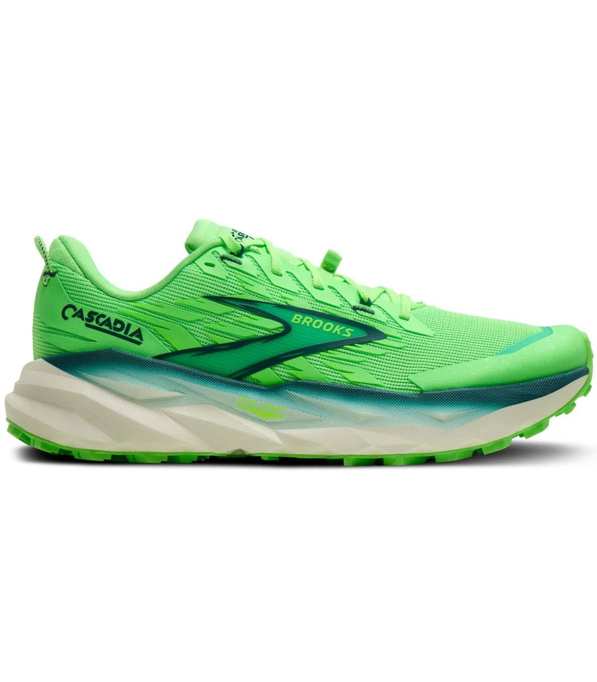 Brooks Cascadia 19 Gecko | Amortiguación DNA LOFT v2 y Estabilidad