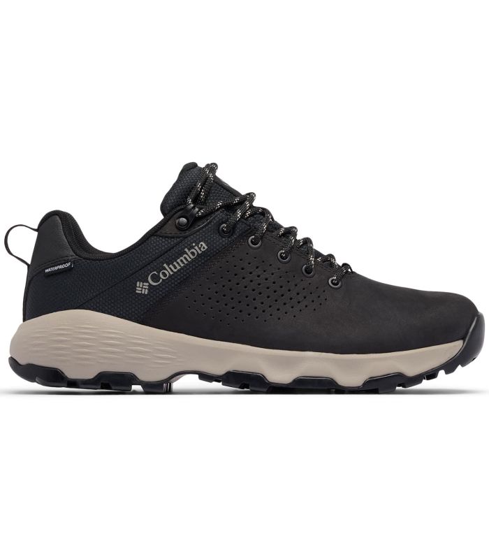 ➤Columbia Zapatillas Newton Nimble Cuero Omni-Tech Negro - Zapatillas