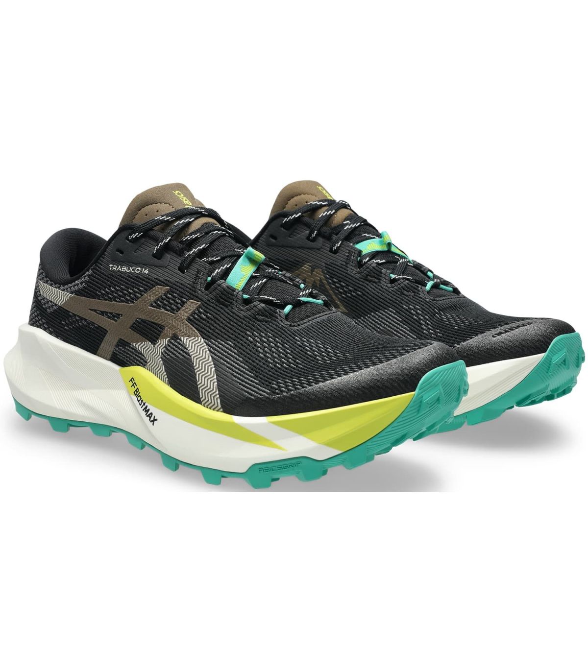 ➤Asics Trabuco 14 Negro - ➤ Trail Running Zapatillas Hombre  l